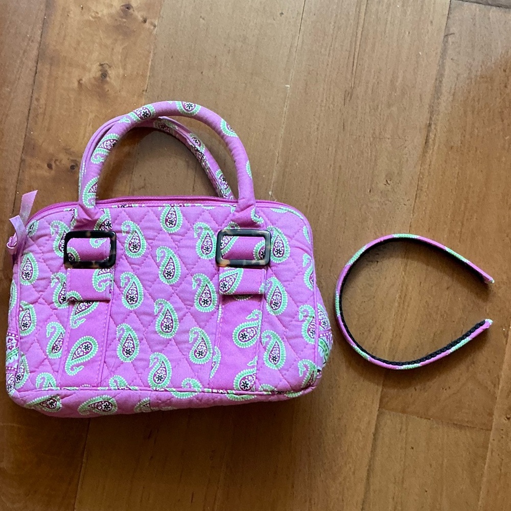 Vera Bradley Purse and Headband